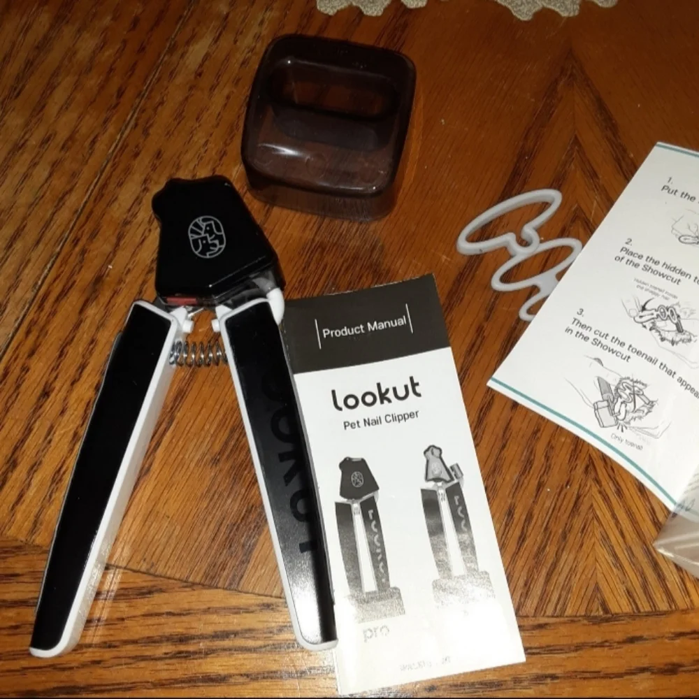Lookout Pro pet nail trimmer with LED Light 4x HP